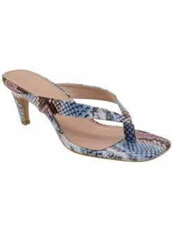 New ✔️ BCBGeneration Tabina 👩 Womens Thong Slip On Heel 🩴 Sandals 🥰