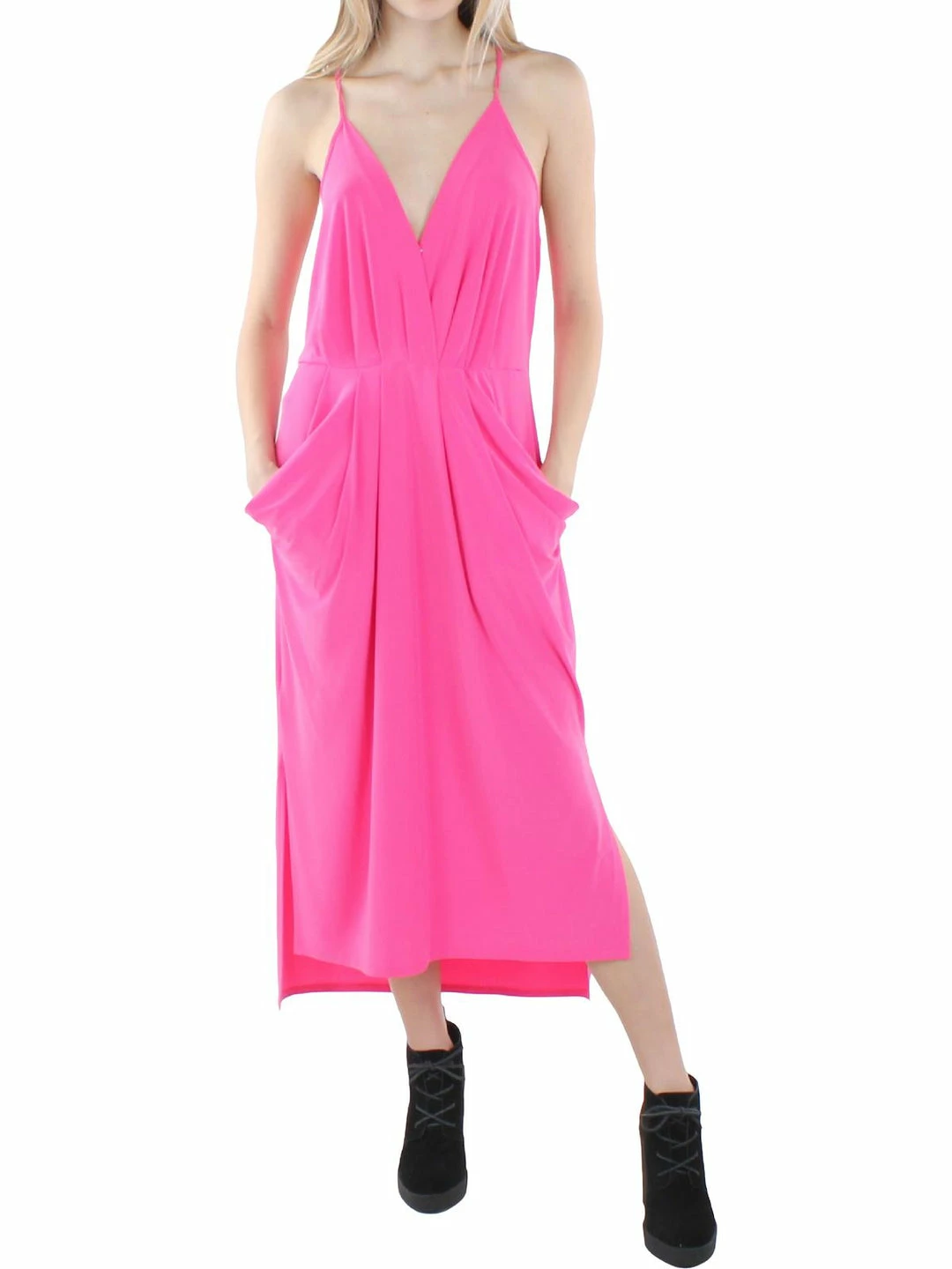 Hot Sale π BCBGeneration Della π© Womens Casual Sleeveless Midi π Dress π - Image 9