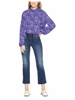 New π₯ BCBGeneration π© Womens Woven Floral Print Blouse π
