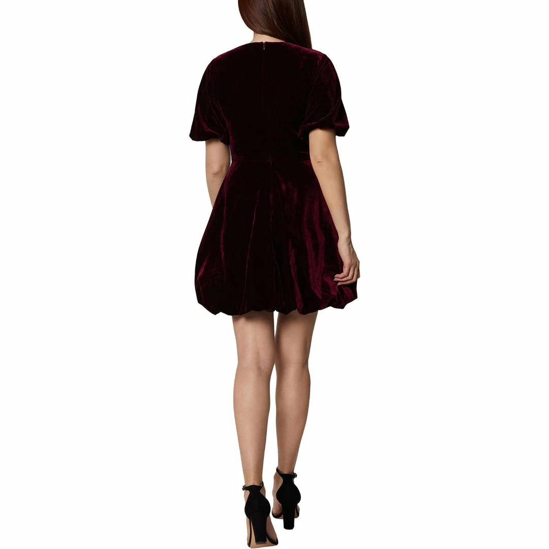 Cheapest βοΈ BCBGeneration π© Womens Velvet Above Knee Cocktail and Party π Dress 𧨠- Image 2