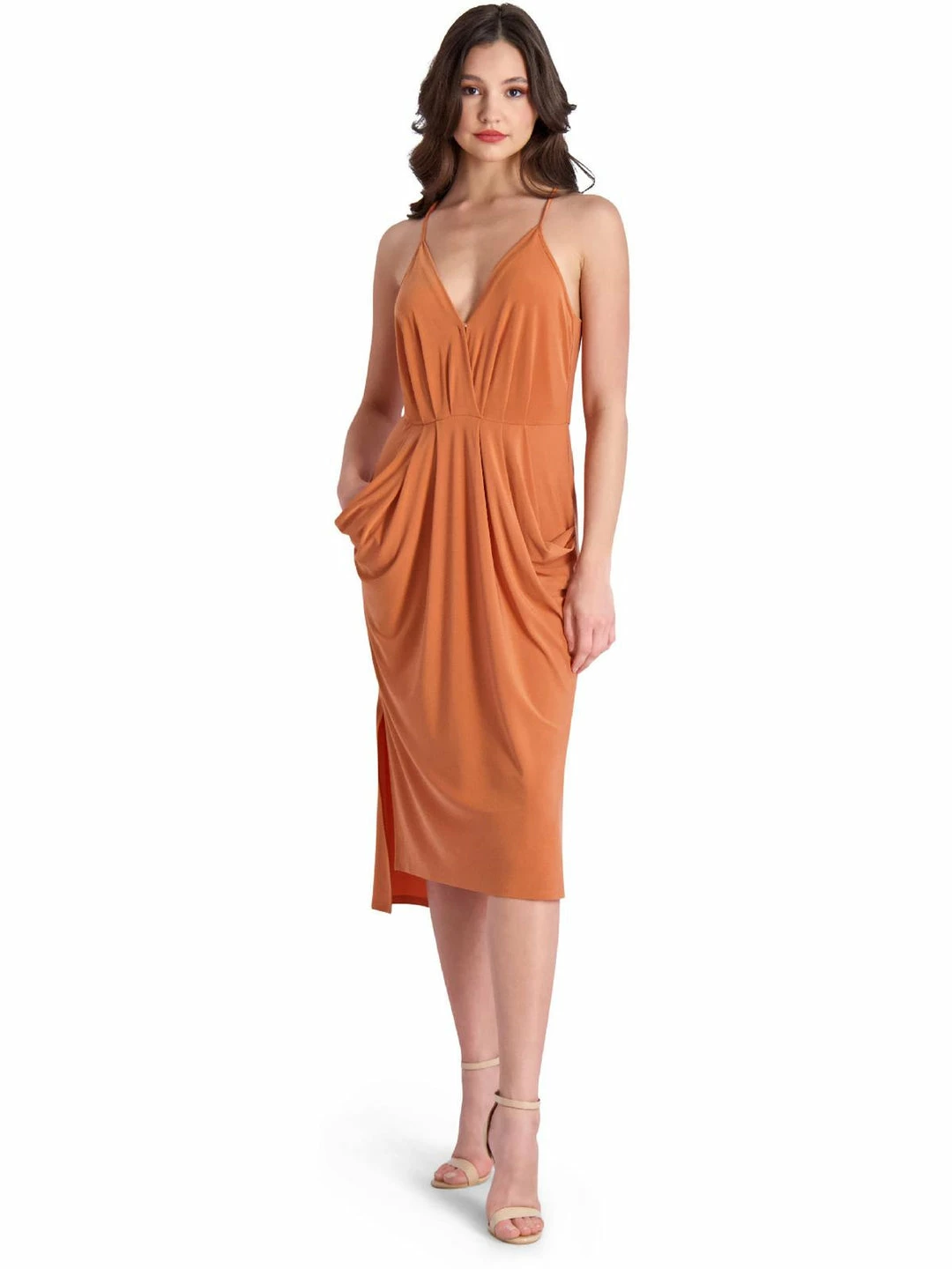 Hot Sale π BCBGeneration Della π© Womens Casual Sleeveless Midi π Dress π - Image 8