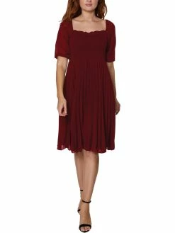 Coupon ✔️ BCBGeneration 👩 Womens Sheer Mid Calf Shift 👗 Dress 🔥