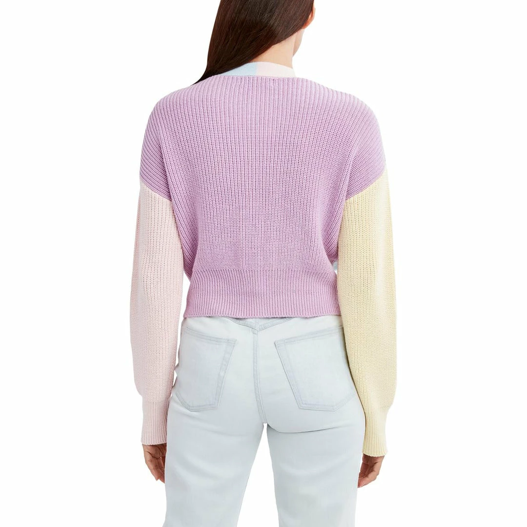 Deals π₯ BCBGeneration π© Womens Colorblock Button-Down Cardigan Sweater 𧨠- Image 2