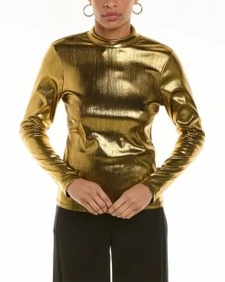 Best Sale ⭐ BCBGeneration Metallic Top for 👩 women 🧨