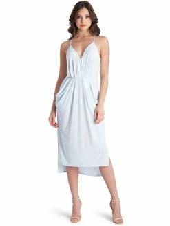 Hot Sale 😉 BCBGeneration Della 👩 Womens Casual Sleeveless Midi 👗 Dress 🌟