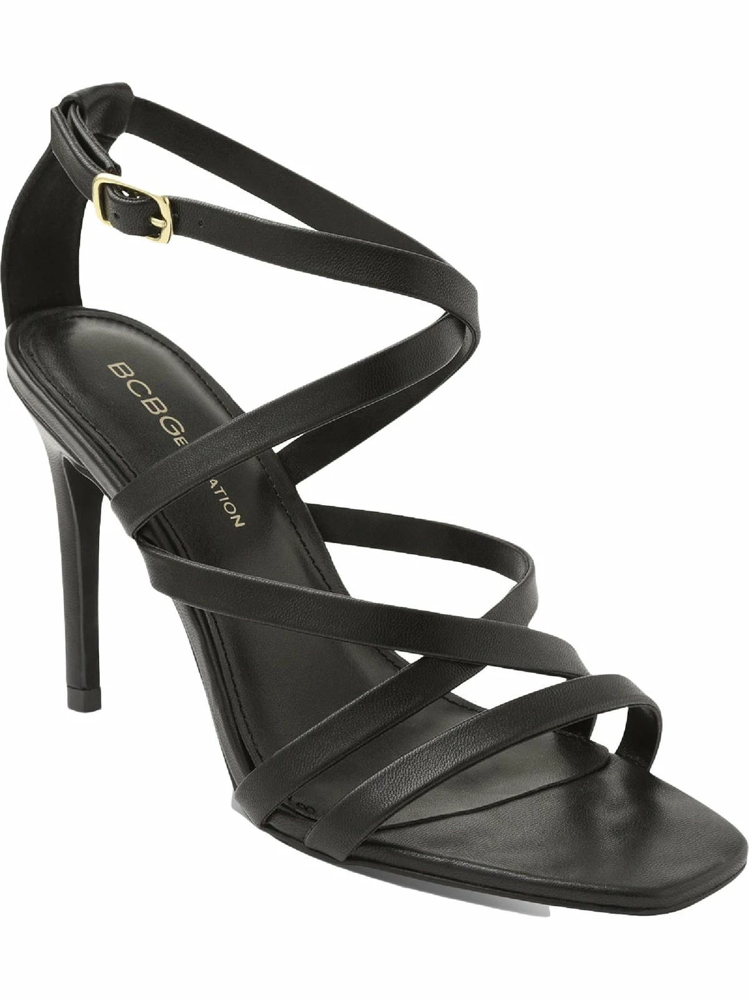 Best reviews of β BCBGeneration Inneb π© Womens Faux Leather Strappy π Dress π©΄ Sandals π - Image 4