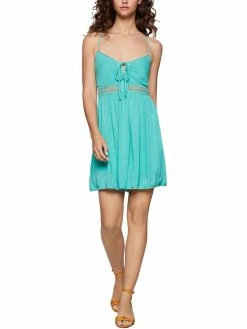 Best reviews of 🛒 BCBGeneration 👩 Womens Crochet Trim Sleeveless Mini 👗 Dress 😍