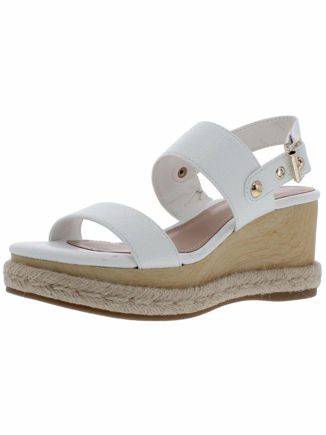 Promo β BCBGeneration Allia π© Womens Faux Leather Open Toe Wedge π©΄ Sandals π€©
