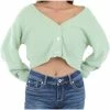 Budget 🧨 BCBGeneration 👩 Womens Cropped Button Front Cardigan Sweater ❤️