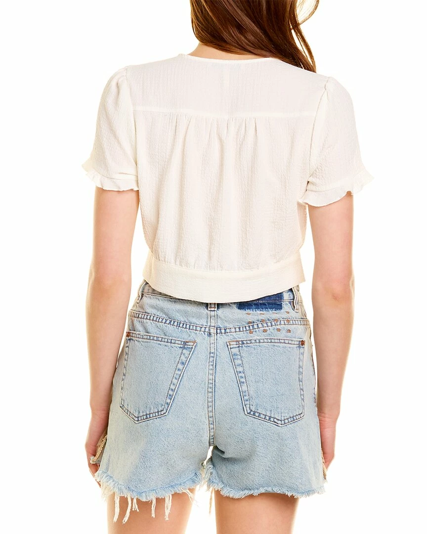 New β BCBGeneration Tie-Front Button Top for π© women π - Image 2