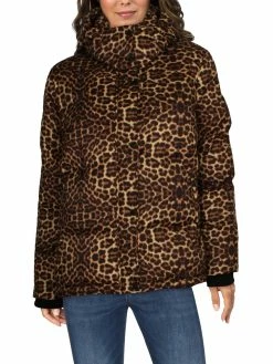 Buy 🛒 BCBGeneration 👩 Womens Animal Hooded Puffer 🧥 Coat 🤩