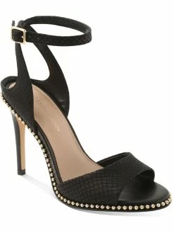 Coupon 🌟 BCBGeneration Jaxina 👩 Womens Leather Open Toe Heel 🩴 Sandals 💯