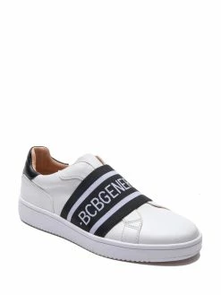 Budget 🎁 BCBGeneration OBIE 👩 Womens Logo Slip On Fashion 👟 Sneakers 😀