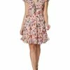 Best Pirce 🎉 BCBGeneration 👩 Womens Floral Ruffle Mini 👗 Dress 🧨