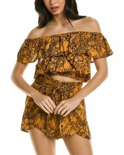 Cheapest 🎉 BCBGeneration Woven Crop Top for 👩 women 🔥