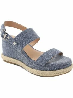 Buy β BCBGeneration Allia π© Womens Denim Open Toe Wedge π©΄ Sandals π