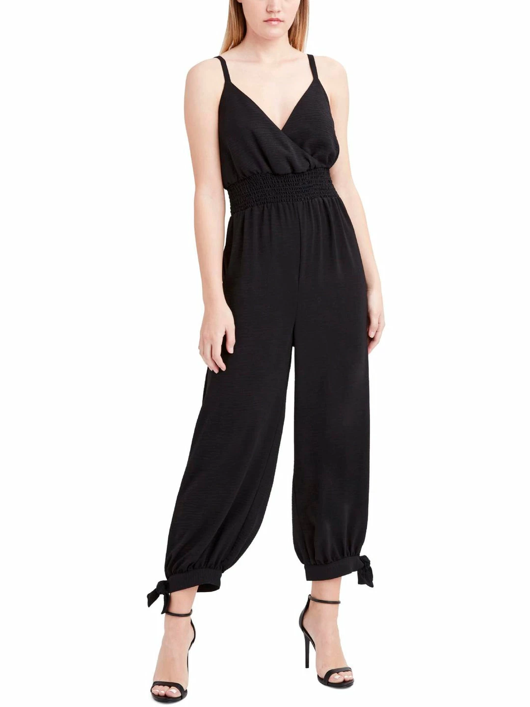 Cheap π BCBGeneration π© Womens Woven Smocked Jumpsuit βοΈ