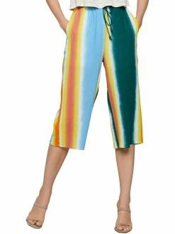 Best Pirce ❤️ BCBGeneration 👩 Womens Cotton Printed Culottes 👍