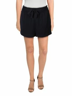 New ⌛ BCBGeneration 👩 Womens Satin Belted 👗 Dress Shorts 😉