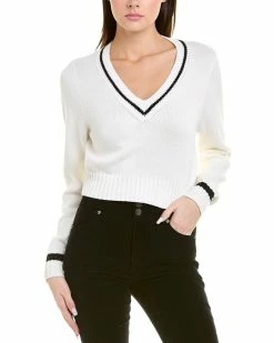 Best deal π BCBGeneration V-Neck Crop Sweater for π© women β