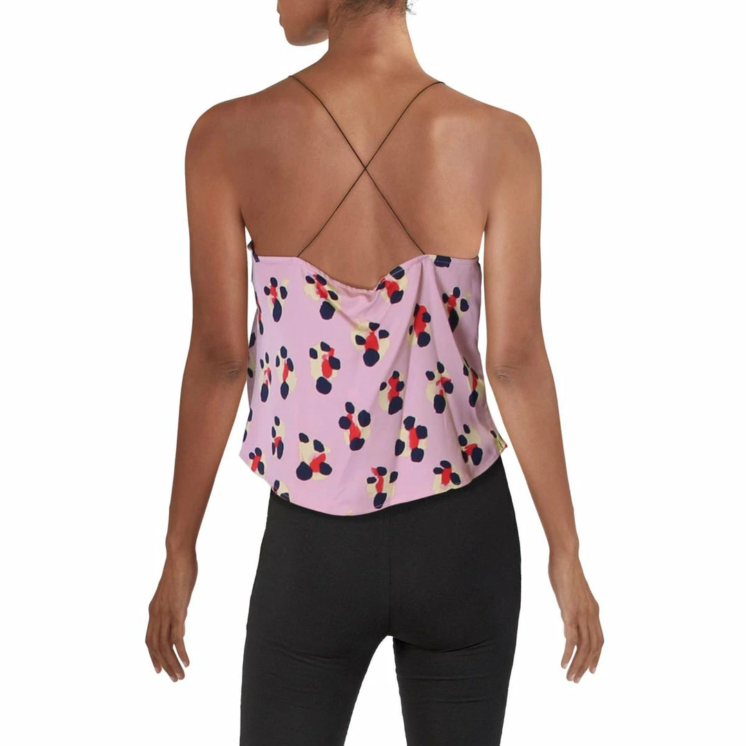 Brand new ๐ BCBGeneration ๐ฉ Womens Printed Drapey Crop Top ๐ฅฐ - Image 2