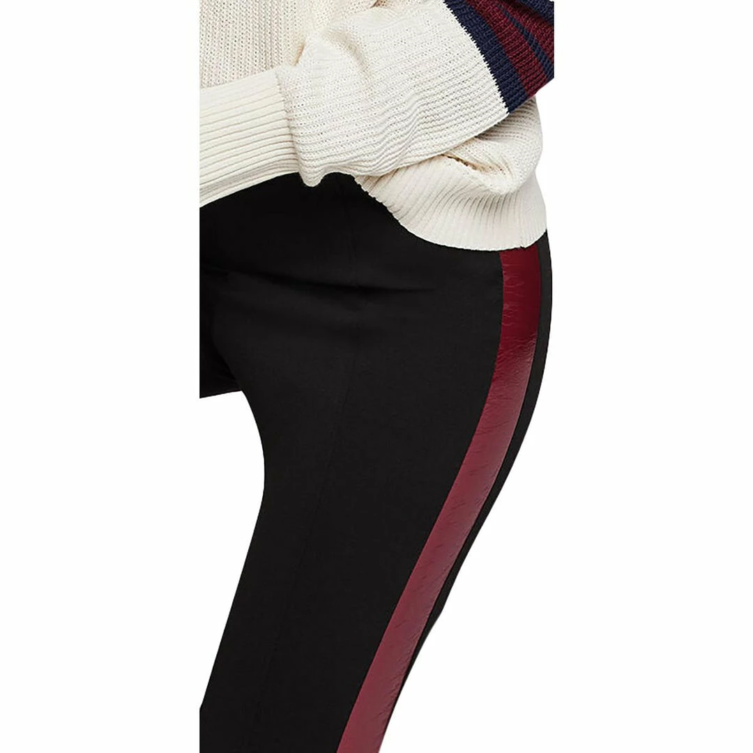 Hot Sale π BCBGeneration π© Womens Ponte Pleather Trim Leggings π - Image 2