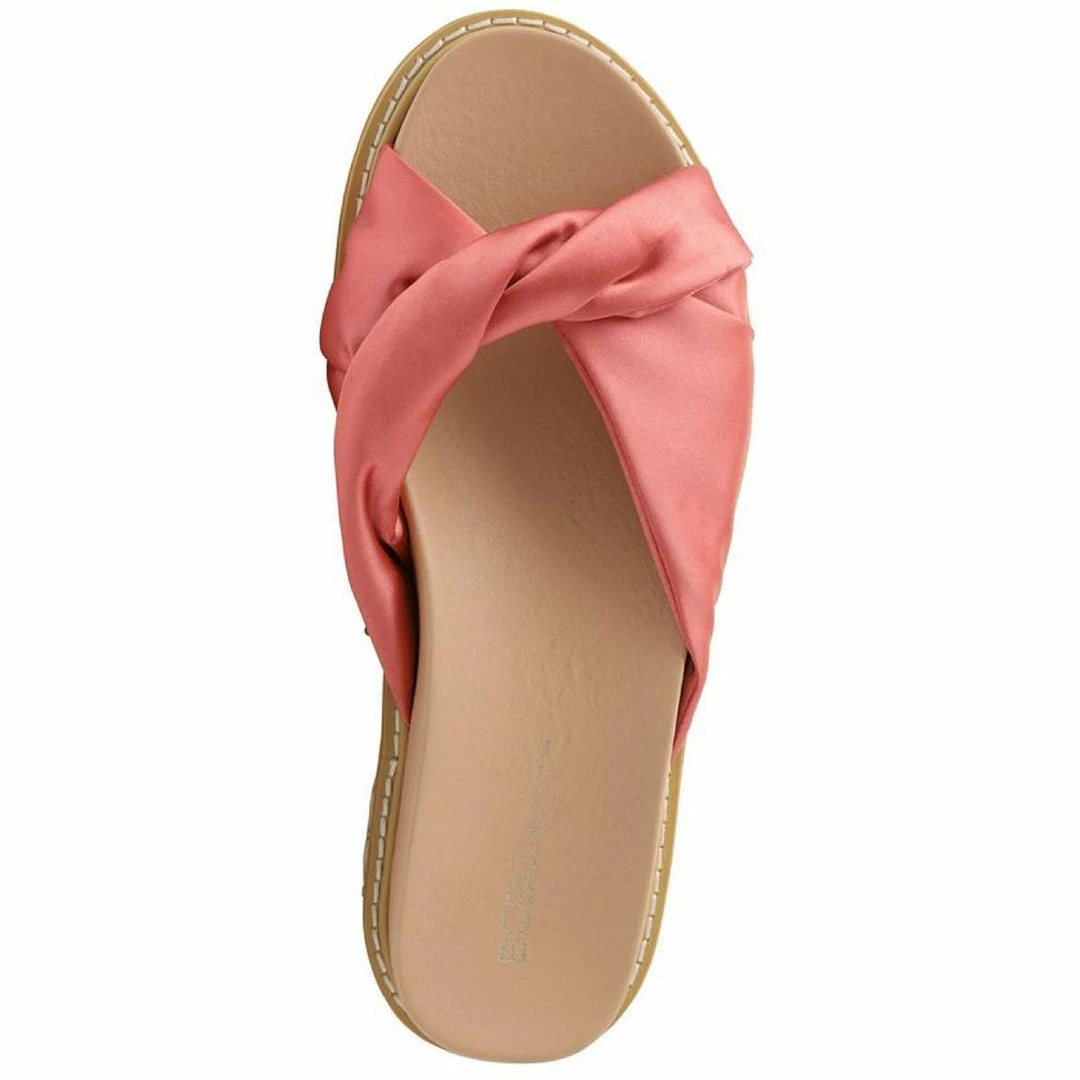 Best Sale π BCBGeneration Essina π© Womens Knot-Front Espadrille Footbed π©΄ Sandals 𧨠- Image 3