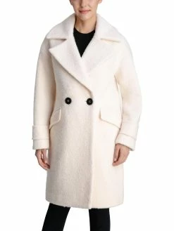 Best Sale 🌟 BCBGeneration 👩 Womens Boucle Double-Breasted Walker 🧥 Coat 🎉